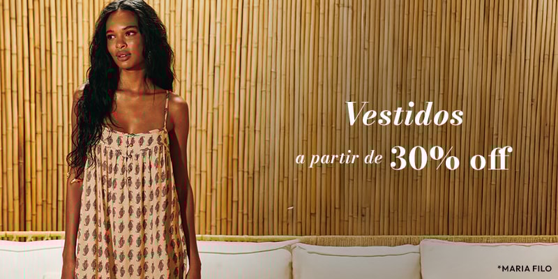 Vestidos a partir de 30% OFF