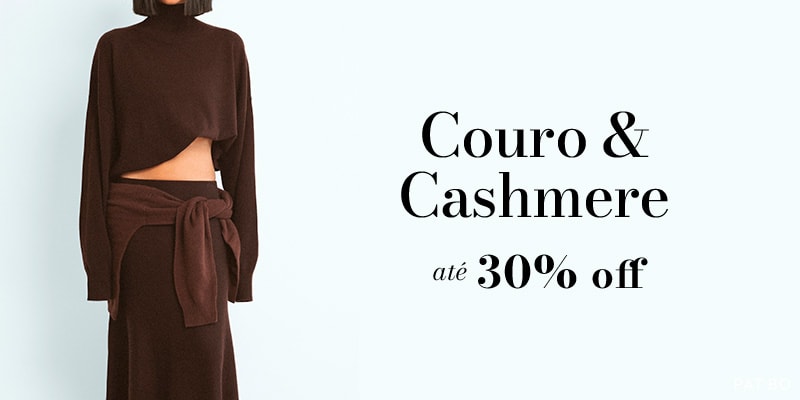 Tecidos nobres até 30% OFF no Warm Up Fashion Friday!