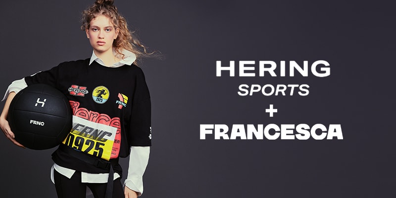 Hering Sports + Francesca: Explore a collab exclusiva!