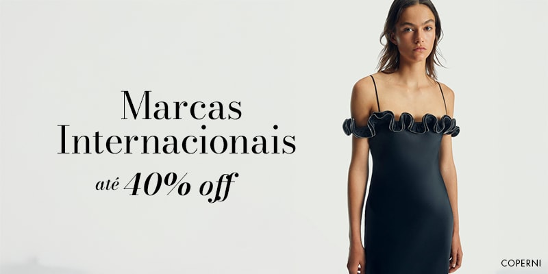 Marcas Internacionais Até 40% OFF