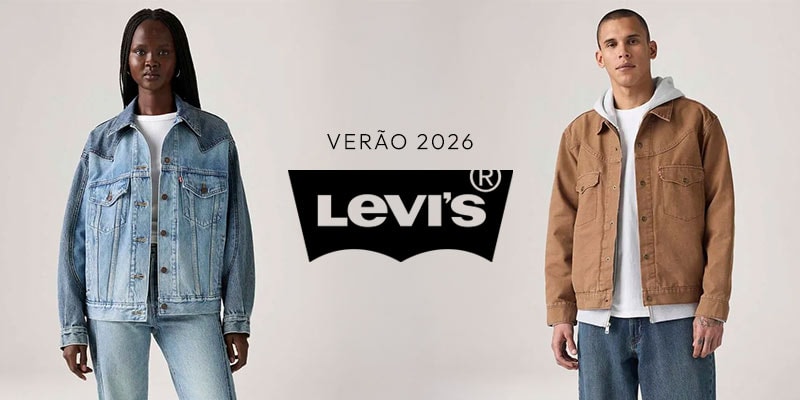 LEVI’S: denim atemporal e peças casuais que completam o guarda-roupa