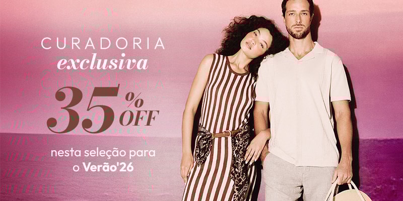 Curadoria Exclusiva com 35% OFF