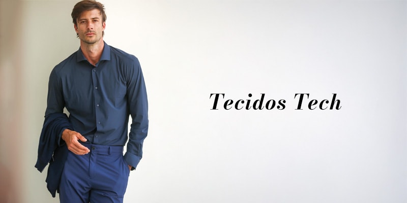 Roupas com tecidos tecnológicos