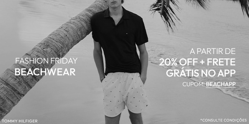 Só no App: Beachwear a partir de 20% OFF + Frete Grátis no Warm Up Fashion Friday